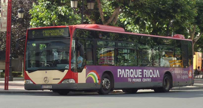 El autobús de Logroño, gratis hasta los 10 años