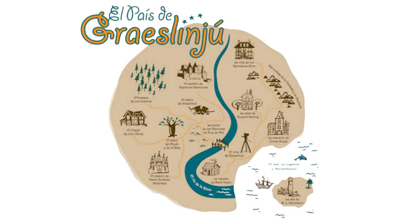 ‘El País de Graeslinjú’, una exposición sobre los grandes escritores de literatura infantil y juvenil.