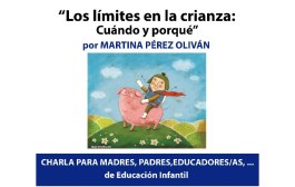 “Los límites en la crianza”, charla con la pedagoga Martina Pérez
