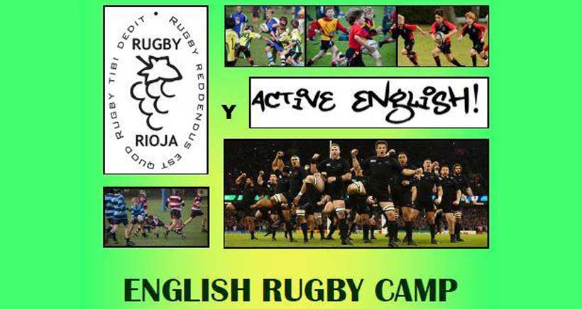 Campamento de rugby e inglés en Haro
