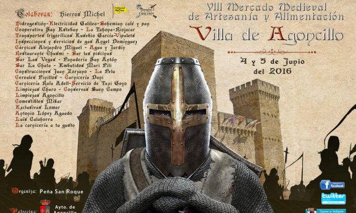 VIII Mercado Medieval Villa de Agoncillo, un viaje al pasado medieval de La Rioja