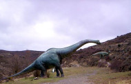 Excursión al Barranco Perdido y a las huellas de dinosaurios, a bordo del Dinobús