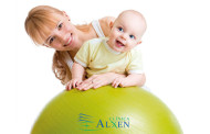 Clase de gimnasia para bebés (1-12 meses) en Clínica Alxen
