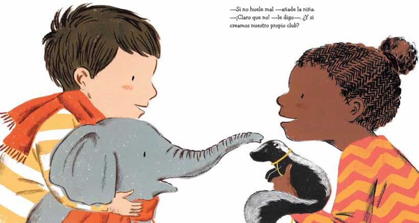 ‘Prohibida la entrada a los elefantes’, un cuento para niños sobre mascotas, amistad y diversidad