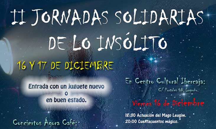 Magia y actividades para niños en las II Jornadas Solidarias de lo Insólito