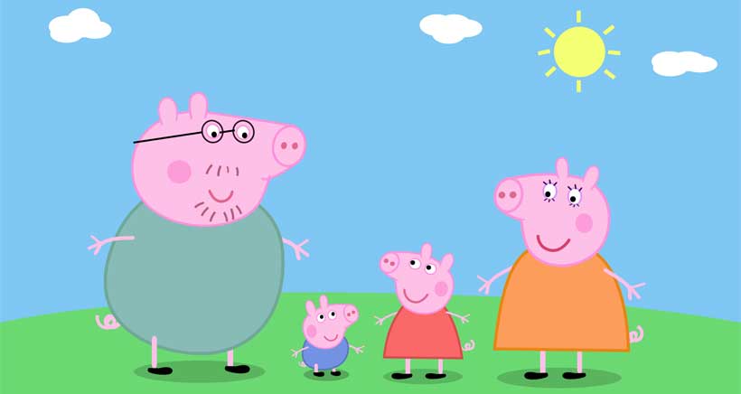 Aprende inglés con Peppa Pig, fiesta-taller para niños desde 2 años