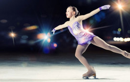 Competición de patinaje artístico sobre hielo en Lobete