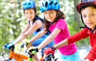 Gymkana ciclista para niños en La Vuelta a La Rioja