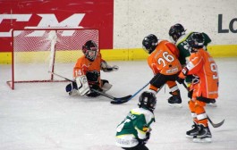 Festival infantil de hockey hielo sub10 en Logroño