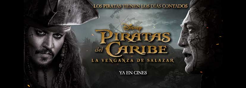Piratas del Caribe 5: horarios en cines de Logroño