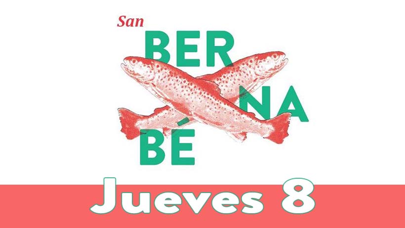 Jueves 8 junio: Programa San Bernabé 2017
