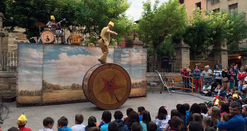 El Festival de Circo de Navarra llega a Viana