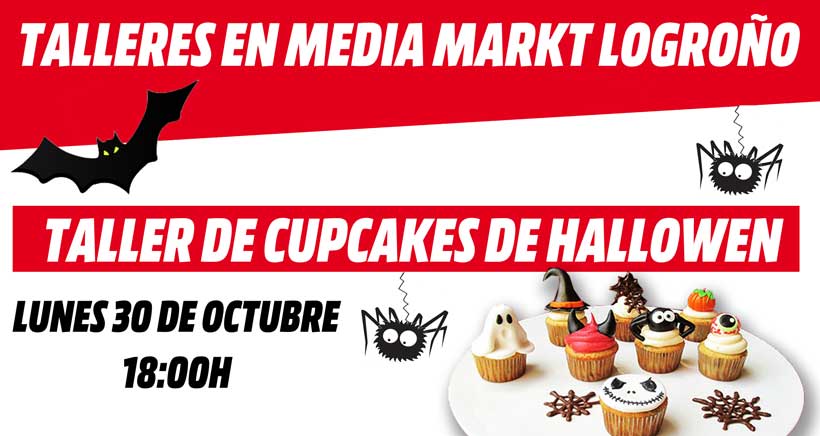Decora tus cupcakes para Halloween, en Media Markt