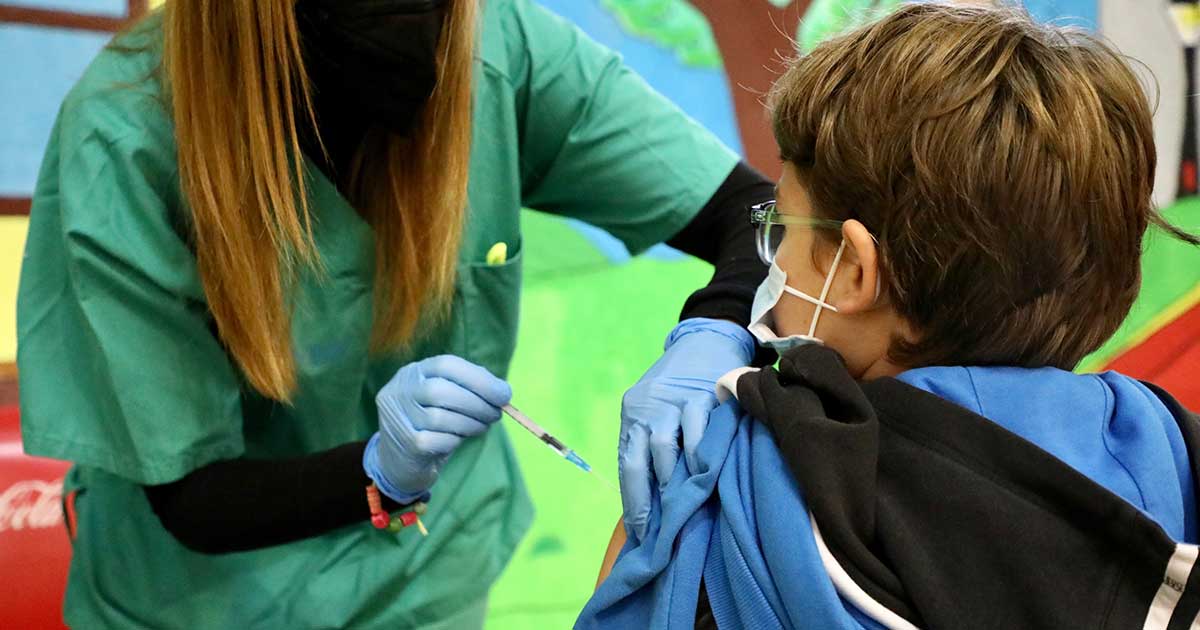 Comienza la vacunación infantil en La Rioja