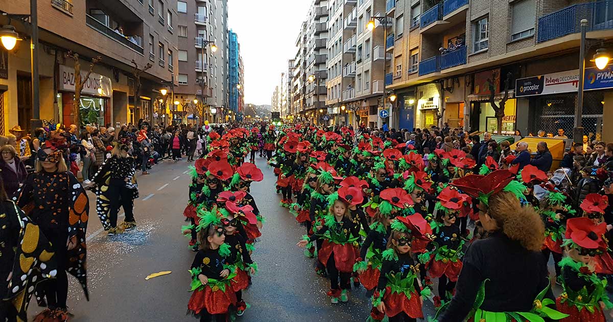 Abiertas las inscripciones para participar en el desfile de Carnaval de Logroño