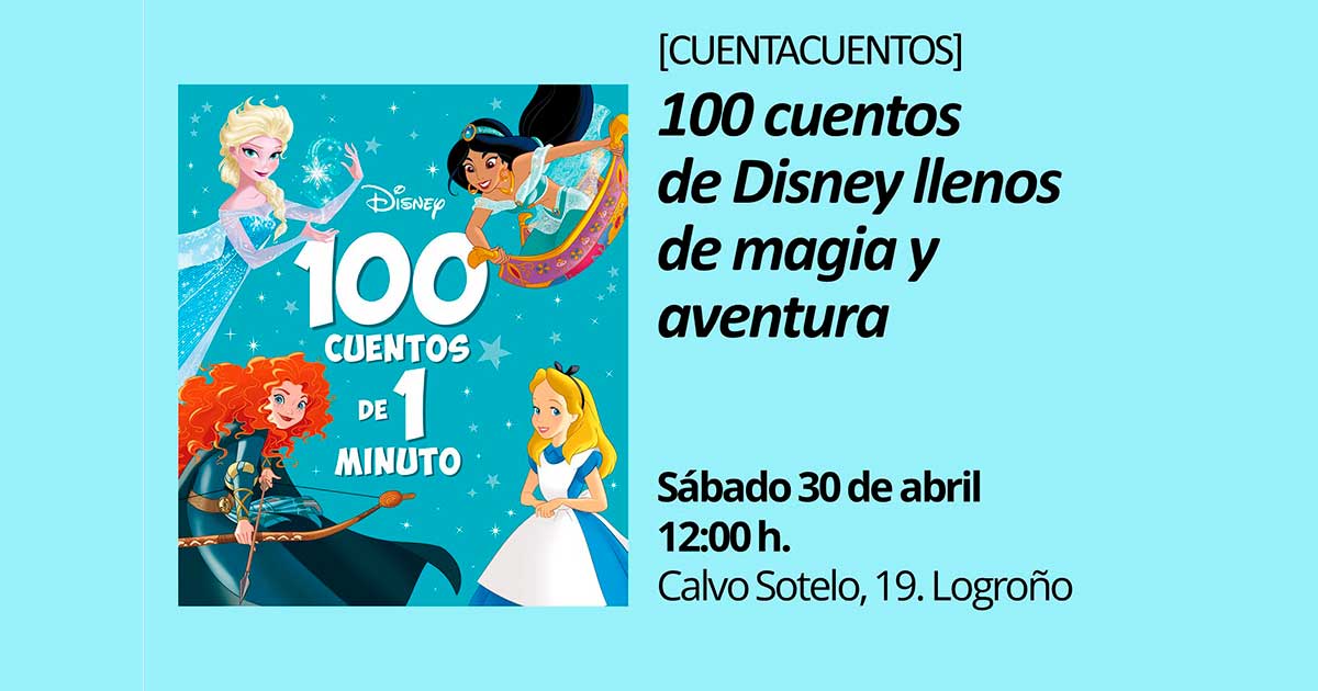 Cuentacuentos especial Disney en Santos Ochoa