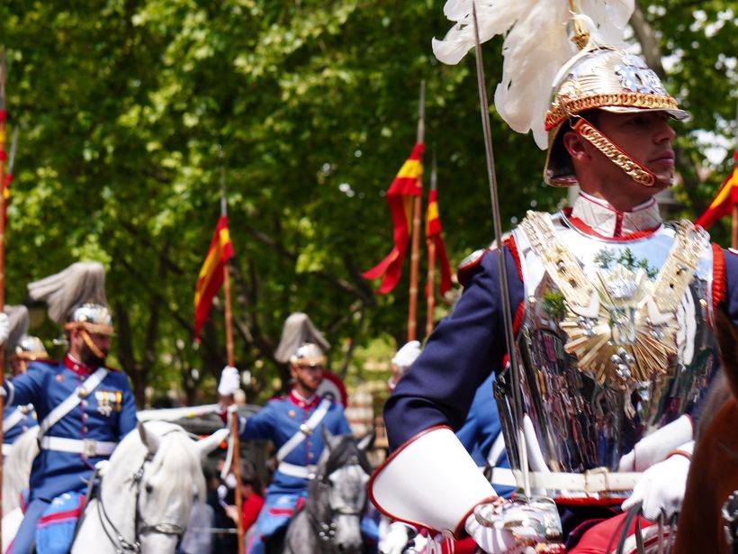 La Guardia Real en Logroño