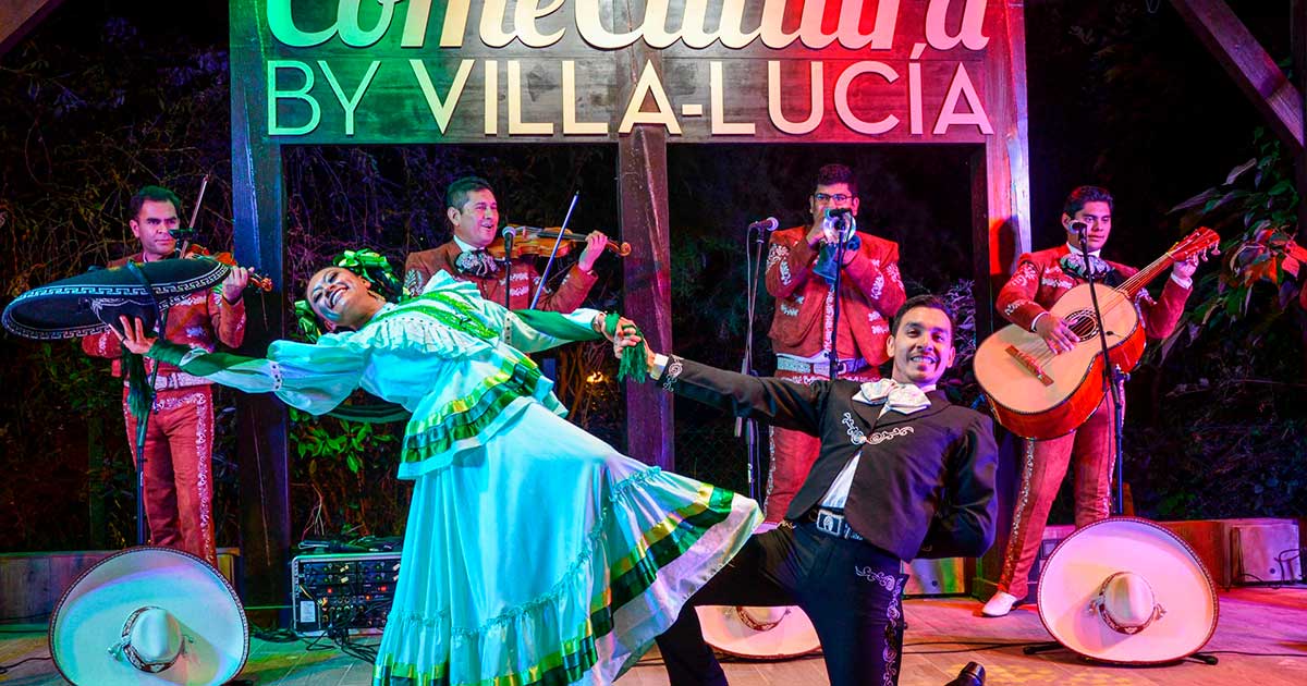 Fiesta mexicana en Villa Lucía