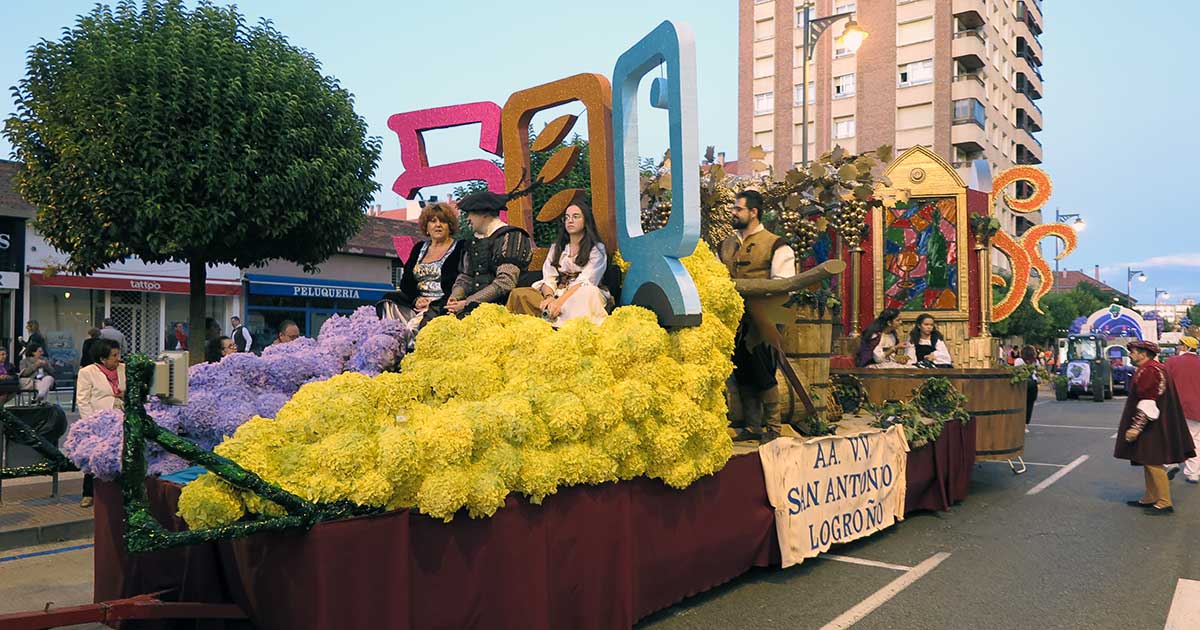 Siete carrozas participarán este jueves en el desfile de San Mateo 2022