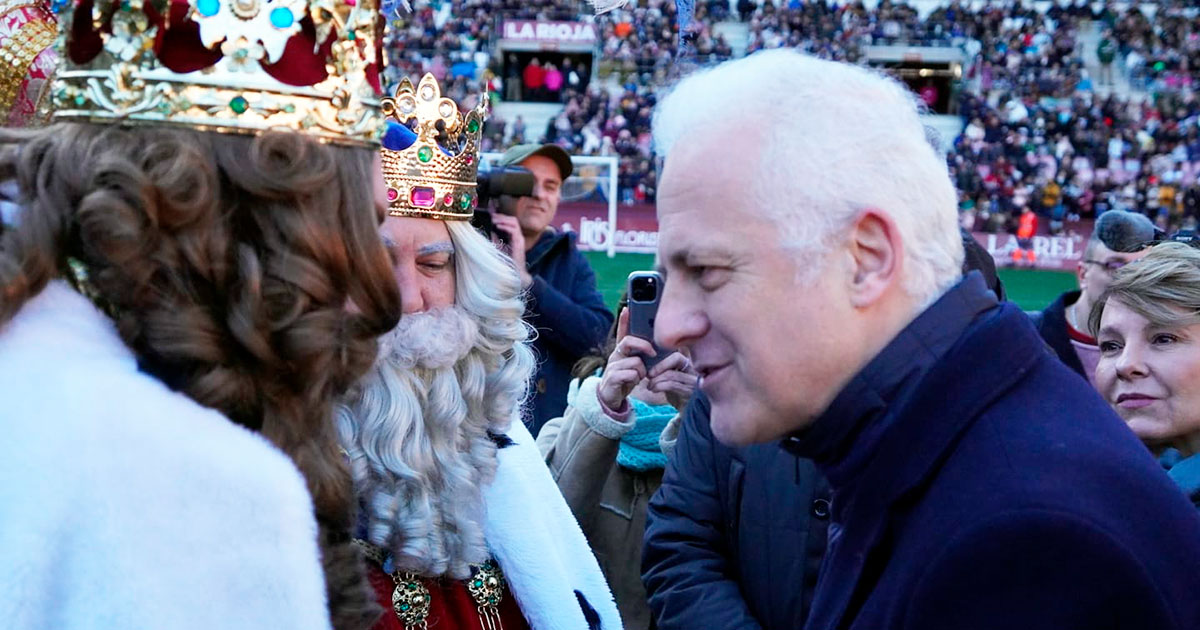 ¿Qué le pide el alcalde de Logroño a los Reyes Magos?