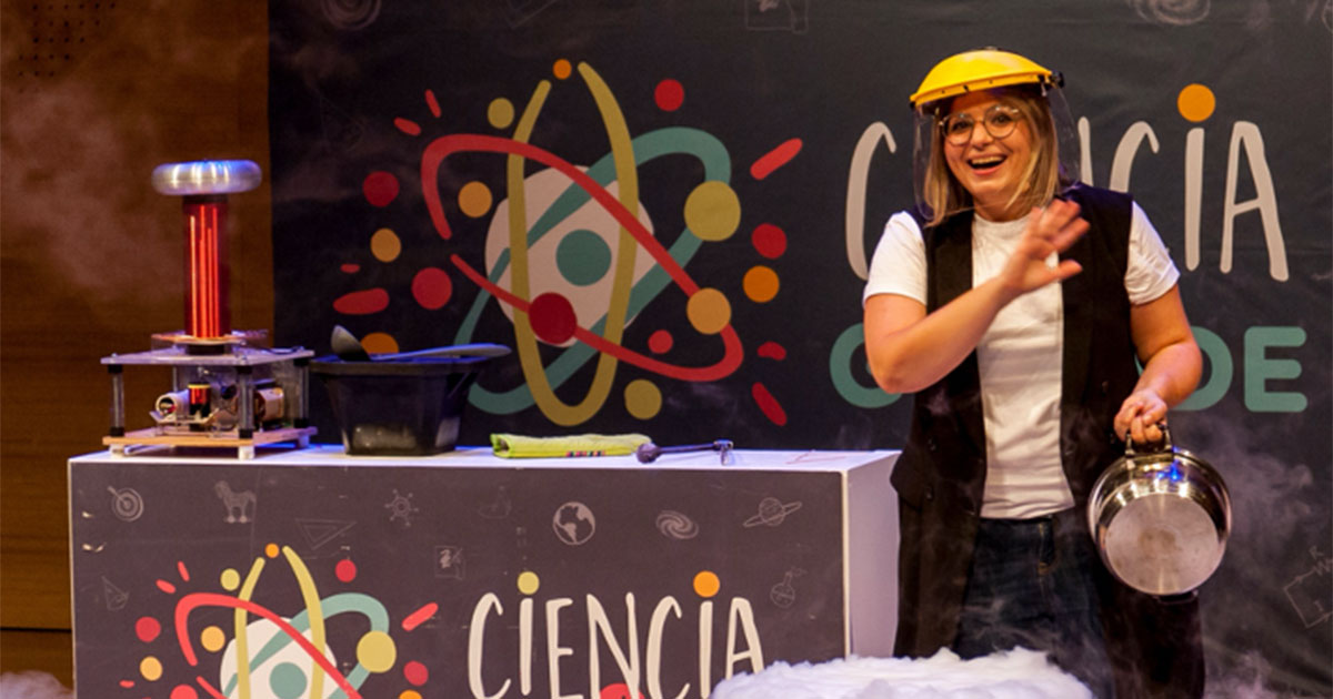 ‘Ciencia a lo grande’, un espectáculo de experimentos en la Universidad de La Rioja