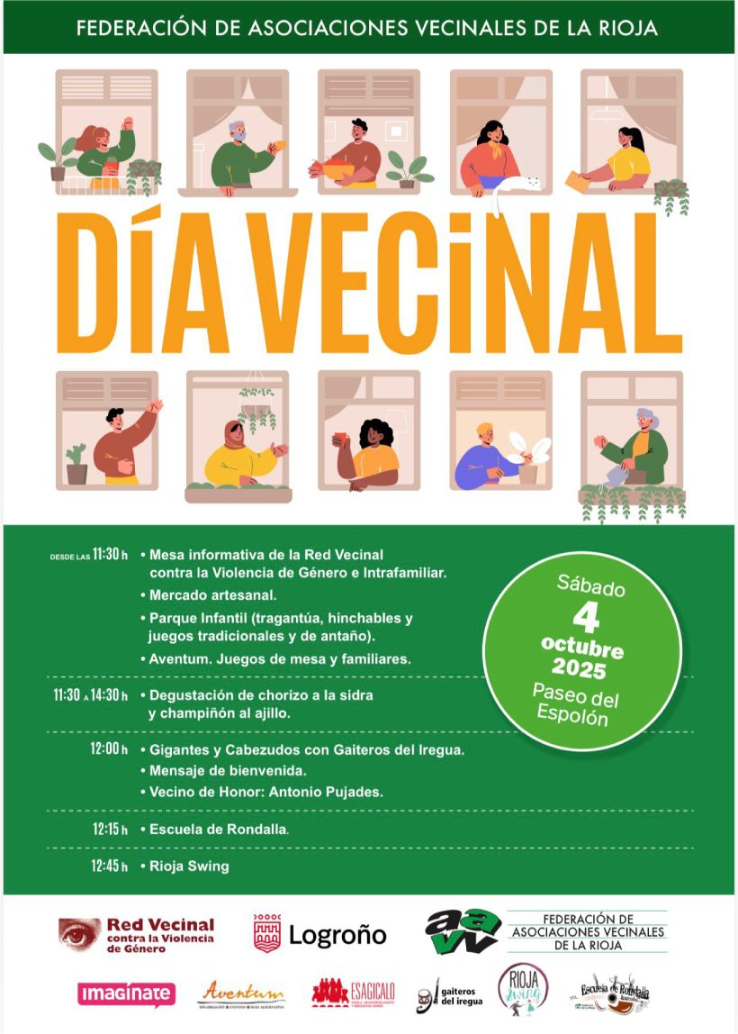 34 dia vecinal asociaciones vecinos