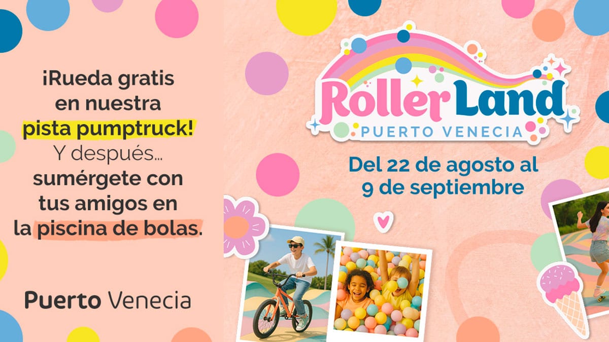 roller land en Puerto Venecia
