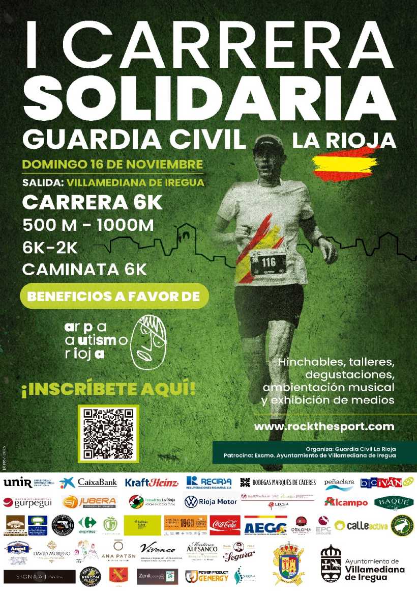 carrera solidaria guardia civil La Rioja