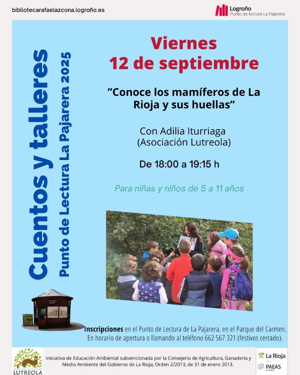 educacion ambiental pajarera parque carmen