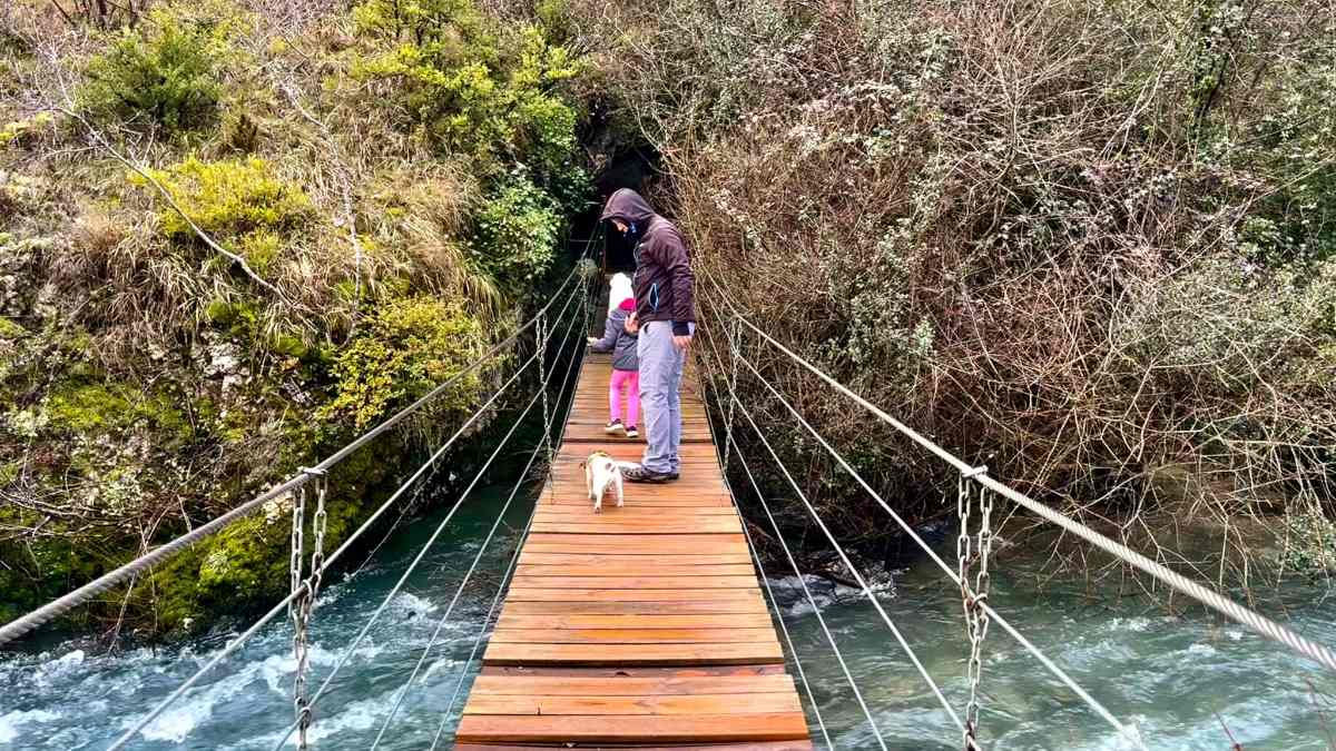 Excursión con peques Canón del Río Ubagua