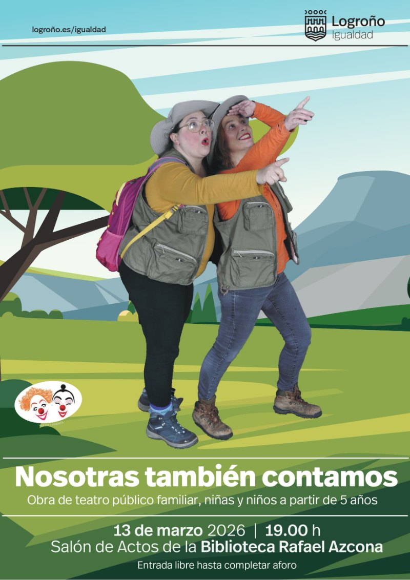 nosotras tambien contamos teatro infantil 8M Logrono